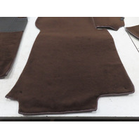 85 Porsche 928 S #1338 Carpet Set, Floor Mat Brown Front & Rear