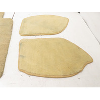87-91 Porsche 928 S4 Carpet Set Floor Mats W/ PORSCHE SCRIPT TAN