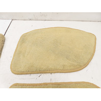 87-91 Porsche 928 S4 Carpet Set Floor Mats W/ PORSCHE SCRIPT TAN