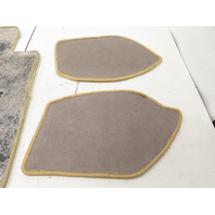 87-91 Porsche 928 S4 Carpet Set Floor Mats W/ PORSCHE SCRIPT TAN