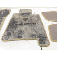 87-91 Porsche 928 S4 Carpet Set Floor Mats W/ PORSCHE SCRIPT TAN