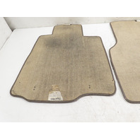 85 Porsche 928 S #1338 Carpet Set Floor Mats W/ PORSCHE SCRIPT BROWN