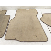 85 Porsche 928 S #1338 Carpet Set Floor Mats W/ PORSCHE SCRIPT BROWN
