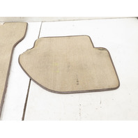 85 Porsche 928 S #1338 Carpet Set Floor Mats W/ PORSCHE SCRIPT BROWN