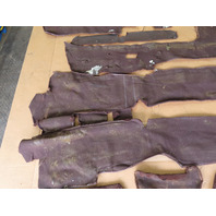 85 Porsche 928 S #1338 Carpet Main Set Floor Mat Cover Trim Brown