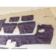 85 Porsche 928 S #1338 Carpet Main Set Floor Mat Cover Trim Brown