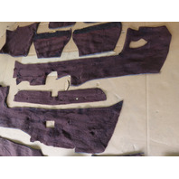 85 Porsche 928 S #1338 Carpet Main Set Floor Mat Cover Trim Brown