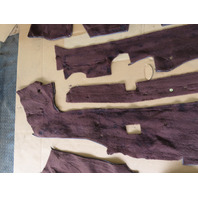 85 Porsche 928 S #1338 Carpet Main Set Floor Mat Cover Trim Brown