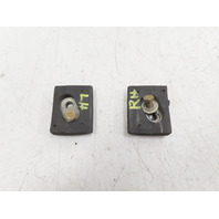 85 Porsche 928 S #1338 Boot Guide Pair Wedge Stopper Block Hatch Lid Trunk