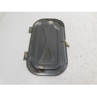 85 Porsche 928 S #1338 Lid Door Battery Compartment Tray Box Cover w/ Lock