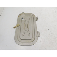 85 Porsche 928 S #1338 Lid Door Battery Compartment Tray Box Cover w/ Lock