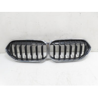 21 BMW F44 228 xi #1339 Grill, Kidney Pair w/ Chrome Surround LH & RH OEM 7476257 7476258