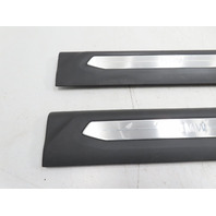 21 BMW F44 228 xi #1339 Trim Pair, Door Sill Scuff Panel Front Right & Left OEM 51497489947
