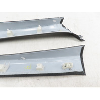 21 BMW F44 228 xi #1339 Trim Pair, A-Pillar Interior Cover Left & Right OEM 51437475543, 51437475544