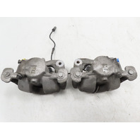 21 BMW F44 228 xi #1339 Brake Caliper Pair, Front Left & Right w/ Bracket OEM 34106888629, 34106888630