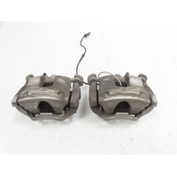 21 BMW F44 228 xi #1339 Brake Caliper Pair, Front Left & Right w/ Bracket OEM 34106888629, 34106888630