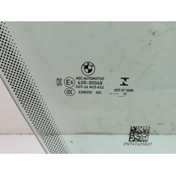 21 BMW F44 228 xi #1339 Glass, Door Window Front Right Grand Coupe 51337474356