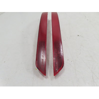 21 BMW F44 228 xi #1339 Light Lamp, Bumper Reflector Pair Rear OEM 63247466412, 63247466411