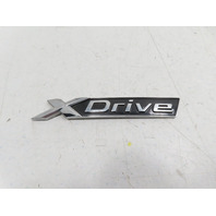 21 BMW F44 228 xi #1339 Emblem, Trunk AWD Badge (Xdrive)  51149491009