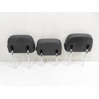 21 BMW F44 228 xi #1339 Headrest Set Rear Right, Left & Center Seat OEM Black