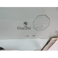 BMW Z3 E36 M Roadster Glass, Door Window, Left