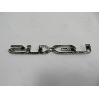 92-00 Lexus SC300 SC400 Emblem, "Lexus" Trunk Badge Sign Chrome OEM