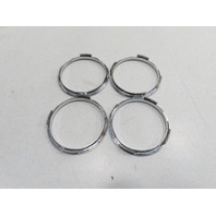 BMW Z3 E36 Trim Set, Center Console Gauge Climate Radio Chrome Ring