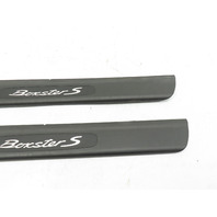 Porsche Boxster S 986 Trim Pair, Door Sill Scuff Plate Boxster S Scribe