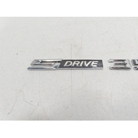 BMW Z4 E89 Emblem, Fender Right "Sdrive35is" OEM 	51147269063