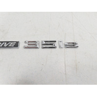 BMW Z4 E89 Emblem, Fender Right "Sdrive35is" OEM 	51147269063