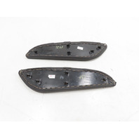 BMW Z4 E85 Trim Pair, Center Console Knee Pad Black Sensatec 7026215 7026216