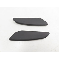 BMW Z4 E85 Trim Pair, Center Console Knee Pad Black Sensatec 7026215 7026216