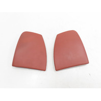Porsche Boxster Trim Pair, Center Console Side Panel Red 996552091 996552092