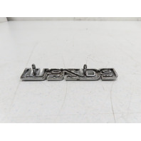 Mazda Miata NB2 Emblem, Badge Chrome Rear Bumper "Mazda" NC10-51-711