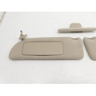 Lexus SC400 SC300 Sunvisor Set, Left & Right Center Tan