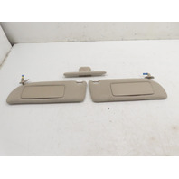 Lexus SC400 SC300 Sunvisor Set, Left & Right Center Tan