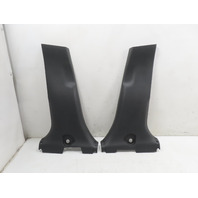 Toyota Corolla Cross Trim Pair, B-Pillar, Lower Cover, Left & Right Black 62413-0A050, 62414-0A050