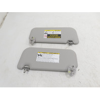 Toyota Corolla Cross Sunvisor Pair, Right & Left Side Grey 74320-0A070, 74320-0A060