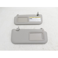 Toyota Corolla Cross Sunvisor Pair, Right & Left Side Grey 74320-0A070, 74320-0A060