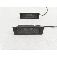 BMW Z4 E85 Light Lamp Pair, License Plate w/ Wire & Plug 6913913