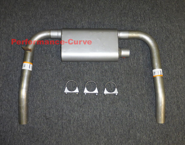 Exhaust System W/ FullBoar Muffler For 1982-1992 Camaro