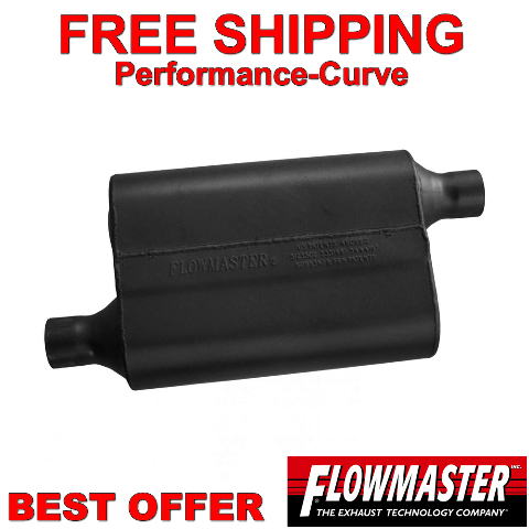 FLOWMASTER 40-SERIES EXHAUST MUFFLER 42443 BUICK CHRYSLER CHEVY DODGE GMC OLDS++