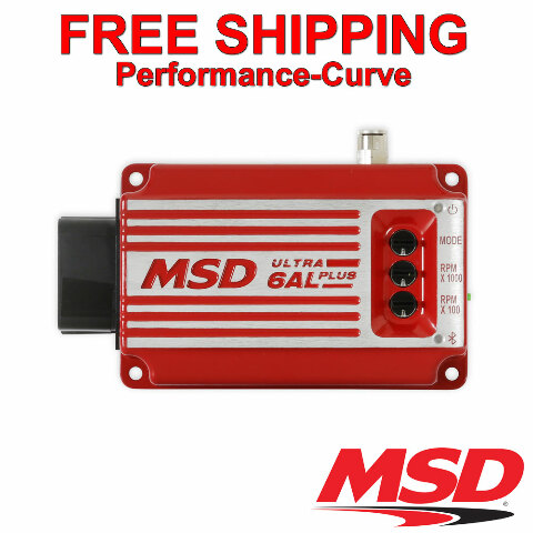MSD Ultra 6AL Plus Ignition Control Box for 4/6/8 Cylinder Engines