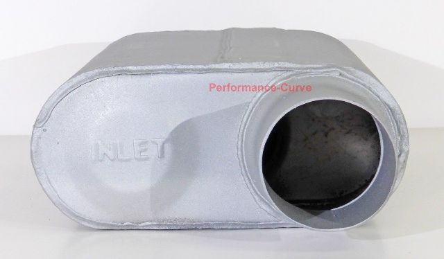 Xlerator VX Series Performance 2 Chamber Muffler VX3043 3/" Offset // Offset