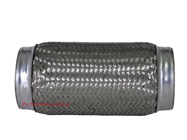 4 In. X 10 In. Exhaust Flex Pipe Tube Heavy Duty Stainless - Foto 10