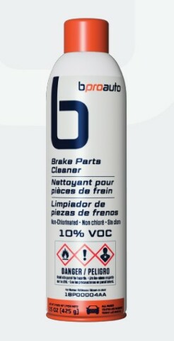Brake Cleaner Aerosol Can 14oz Case (x3) Parts Non-Chlorinated Clean Set Pack