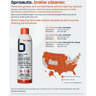 Brake Cleaner Aerosol Can 14oz Case (x12) Parts Non-Chlorinated Clean Set Pack