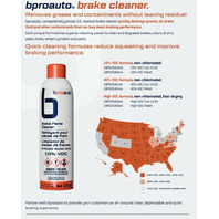 Brake Cleaner Aerosol Can 14oz Case (x3) Parts Non-Chlorinated Clean Set Pack