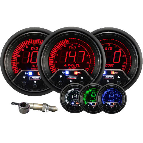 Prosport Universal 52mm Premium Evo Electrical Wideband A//F Air Fuel Ratio Gauge