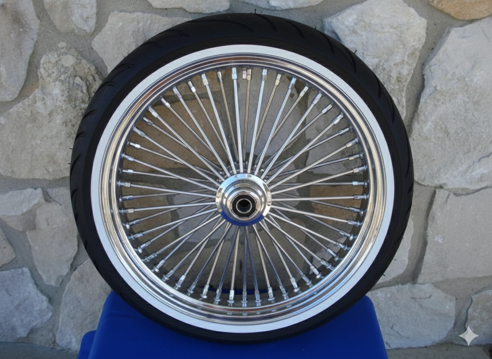 21X3.5 DNA 52 SPOKE WHEEL 120/70-21 AVON WWW TIRE HARLEY HERITAGE DELUXE 2008-UP